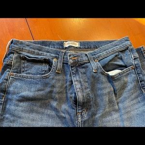 Madewell high rise slim boy 31P
